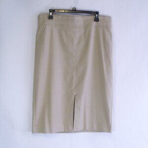 Ann Taylor Linen Blend Pencil Skirt